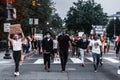 Black lives matter protest Royalty Free Stock Photo