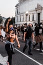 Black lives matter protest Royalty Free Stock Photo