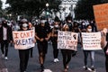 Black lives matter protest Royalty Free Stock Photo