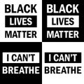 Black Lives Matter Sign design