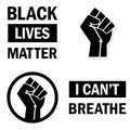 Black Lives Matter Sign design