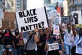 Black Lives Matter Protesters in Toronto, Ontario