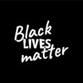 Black lives matter vector quotation poster to support movement of activists against racial discrimination, violence, protest for Royalty Free Stock Photo