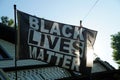 Black lives matter on martha`s vineyard house