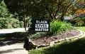 Black Lives Matter Yard Sign in Raleigh, North Carolina