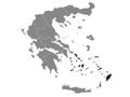 Location Map of South Aegean Region