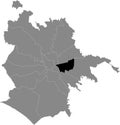 Location map of Municipio V Ã¢â¬â Prenestino Centocelle municipality