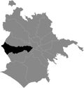 Location map of Municipio XII Ã¢â¬â Monte Verde municipality