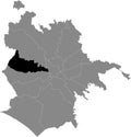 Location map of Municipio XIII Ã¢â¬â Aurelia municipality