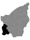 Location Map of Municipality Castello Chiesanuova