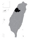 Location Map of Miaoli County