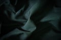 Black luxury cloth, Dark gray abstract background. Detail fabric of pattern grunge silk texture satin velvet material or luxurious