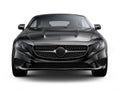 Black luxury coupe