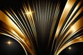 black luxury 3d gold shine glitter elegan background