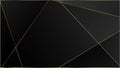 Black Luxury Triangular Texture. Elegant Dark Platinum Chic Shapes Royalty Free Stock Photo