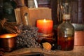 Black Magic Spells. Wiccan spells. Royalty Free Stock Photo