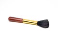 Black makeup blusher brush isolated Royalty Free Stock Photo