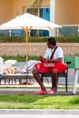 Black male lifeguard