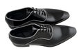 Black man shoes Royalty Free Stock Photo