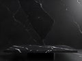 black marble with dark black limestone background for Elegant background for blank copy space.
