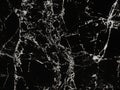Black marble texture, detailed structure of marble in natural patterned for background and design. Royalty Free Stock Photo
