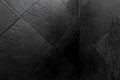 Black marble wall background Royalty Free Stock Photo