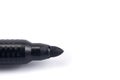 Black marker, felt pen on a white background Royalty Free Stock Photo