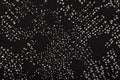 Black material with shiny reflective sequins Royalty Free Stock Photo