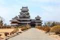 The black matsumoto castle
