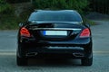 Black Mercedes-Benz AMG sport C-class 220d car