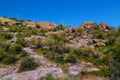 Black Mesa Trail -Superstition Mountain Wilderness Arizona Royalty Free Stock Photo