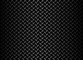 Black metal background with diamond plate texture pattern Royalty Free Stock Photo