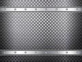 Black metal grid background Royalty Free Stock Photo