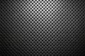 Black Metal Perforated Grid Background 3D Illustration Royalty Free Stock Photo