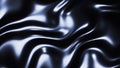 Black metal texture with waves, liquid dark metallic