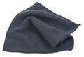 Black microfiber cleaning cloth Royalty Free Stock Photo