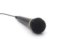 Black microphone