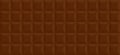 Black or Milk Chocolate Bar. Brown Seamless Background. Geometric Square Tile Chocolate Pattern. Geometric Surface Royalty Free Stock Photo