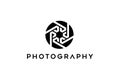 Black Minimalist Photography Logo