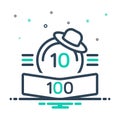 Mix icon for Points, score and rank