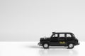 Black Model taxi and London concept Royalty Free Stock Photo