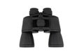 Black modern binoculars isolated on white background Royalty Free Stock Photo