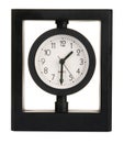 Black modern clock