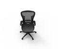 Black Modern Office Chair Top View Royalty Free Stock Photo