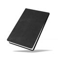 Black moleskine Royalty Free Stock Photo