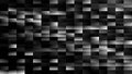 Black mosaic rectangle background - modern design from gradient rectangles