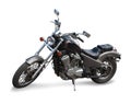 Black motor cycle Royalty Free Stock Photo