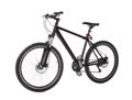 Black mountain bike