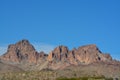 Black Mountain Range in the Lake Mead National Recreation Area in Mohave County, Arizona USA Royalty Free Stock Photo