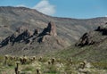 The Black Mountains of Western Arizona Royalty Free Stock Photo